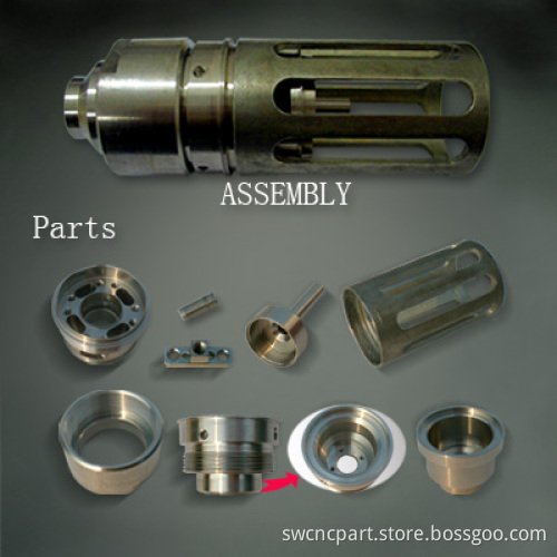 Chromed CNC Lathe Part for Sewing Machine